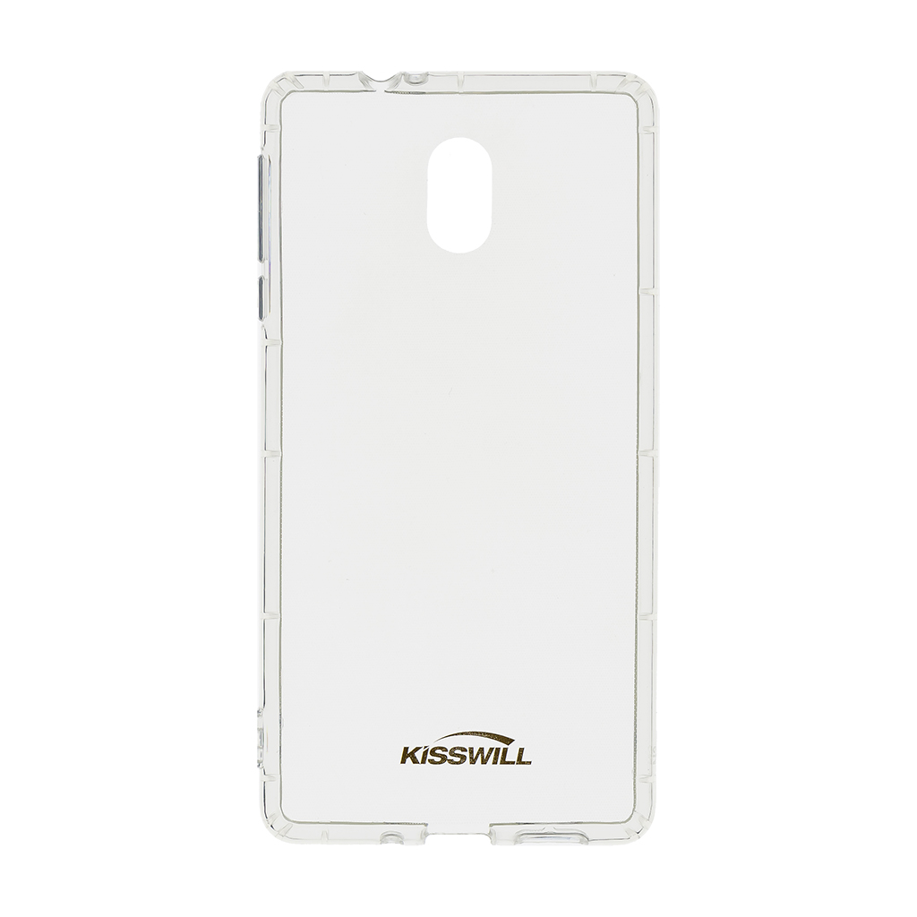 Silikonové pouzdro Kisswill pro Samsung Galaxy M21, transparentní