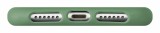 Ochranný silikonový kryt CellularLine SENSATION pro Apple iPhone XR, zelený
