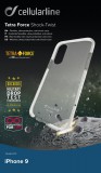 Puzdro CellularLine Tetra Force Shock-Twist pre Apple iPhone XR, biela