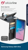 Puzdro CellularLine Book Program pre Samsung Galaxy S20 Ultra, čierna