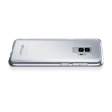 Zadný kryt s ochranným rámčekom CellularLine Clear Duo pre Samsung Galaxy S9 +, číra