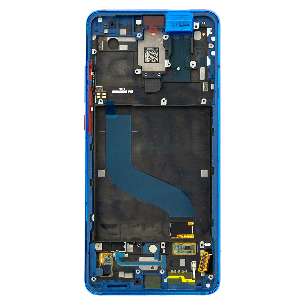 LCD + dotyk + predný kryt pre Xiaomi Mi 9T, blue