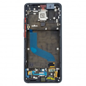 LCD + dotyk + predný kryt pre Xiaomi Mi 9T, black