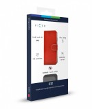 FIXED FIT flipové pouzdro pro Xiaomi Redmi Note 8T, červené