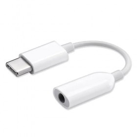 Xiaomi adaptér Original Type C / 3.5mm jack biela