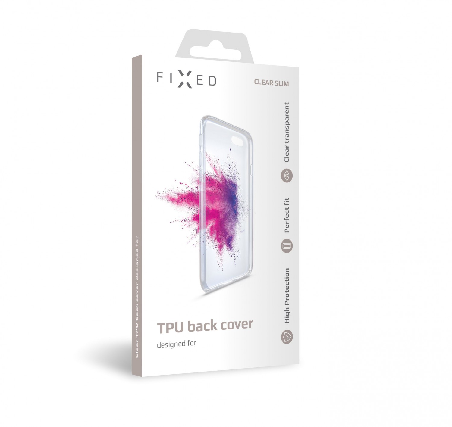 Silikónové puzdro FIXED pre Samsung Galaxy Xcover Pro, transparentná
