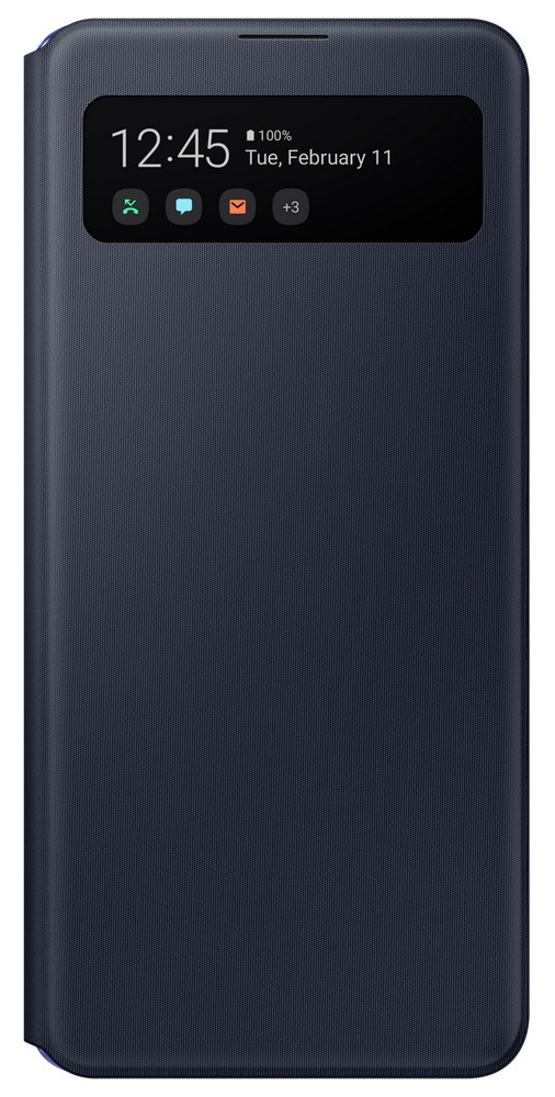 Samsung S-View flipové pouzdro EF-EA415PBE Samsung Galaxy A41 black