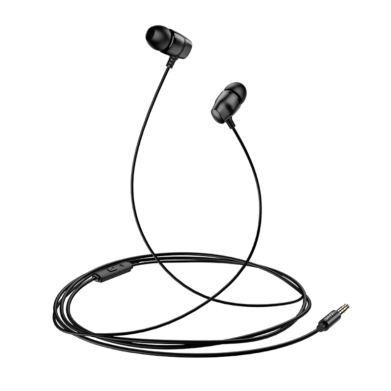 USAMS EP-36 In-Ear Steel Stereo Headset 3,5mm black