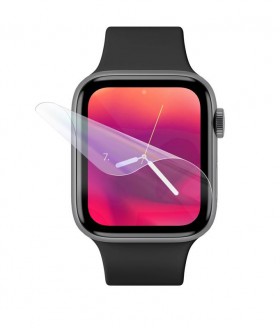 Silikónová fólia FIXED Invisible Protector pre Apple Watch 44mm / Watch 42mm (2ks) číra