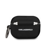 Karl Lagerfeld silikonový kryt pro Apple Airpods Pro black