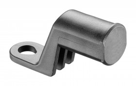 Nástavec Interphone Mirror Bracket na zrkadlo motocykli pre držiaky Crab Line, čierny