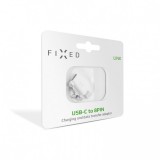 Redukcia FIXED Link z USB-C na Lightning, biela
