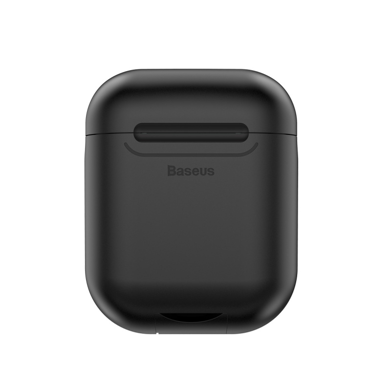 Baseus Wireless Charger silikonové pouzdro pro Airpods black Airpods Black