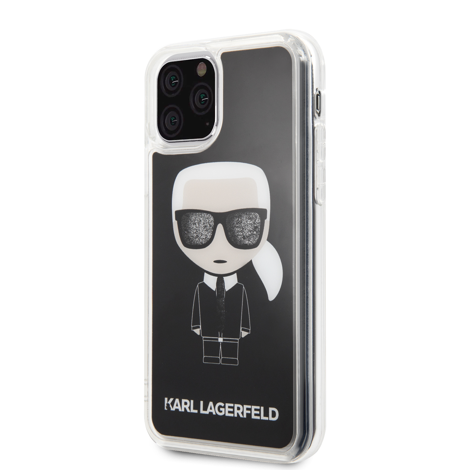 Karl Lagerfeld Iconic silikonový kryt KLHCN58ICGBK Apple iPhone 11 Pro black
