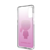 Karl Lagerfeld Degrade Zadní kryt KLHCS62TRDFKPI Samsung Galaxy S20 pink