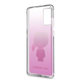 Karl Lagerfeld Degrade Zadní kryt KLHCS67TRDFKPI Samsung Galaxy S20+ pink