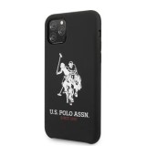 Silikonový kryt U.S. Polo Big Horse pro Apple iPhone 11 Pro Max, black