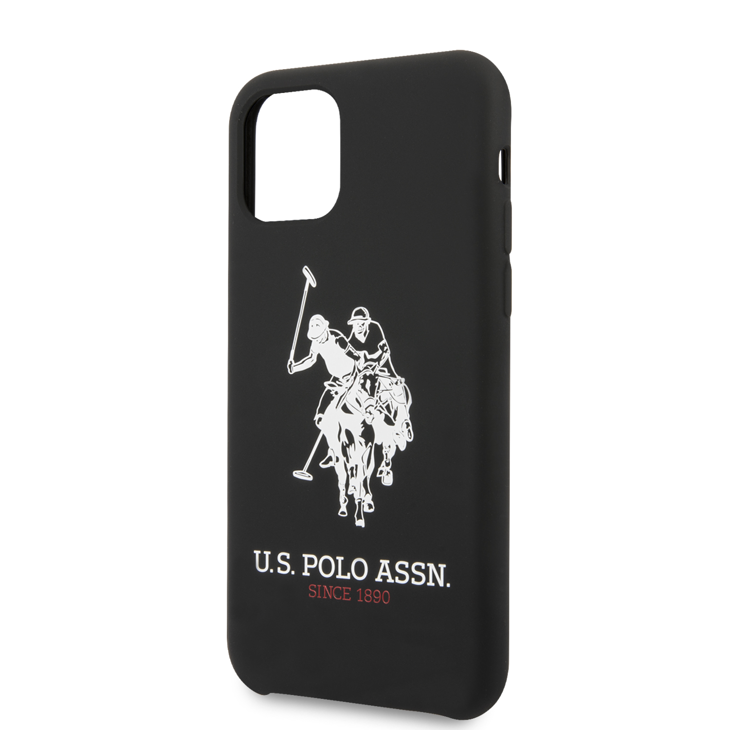 Silikonový kryt U.S. Polo Big Horse pro Apple iPhone 11, black