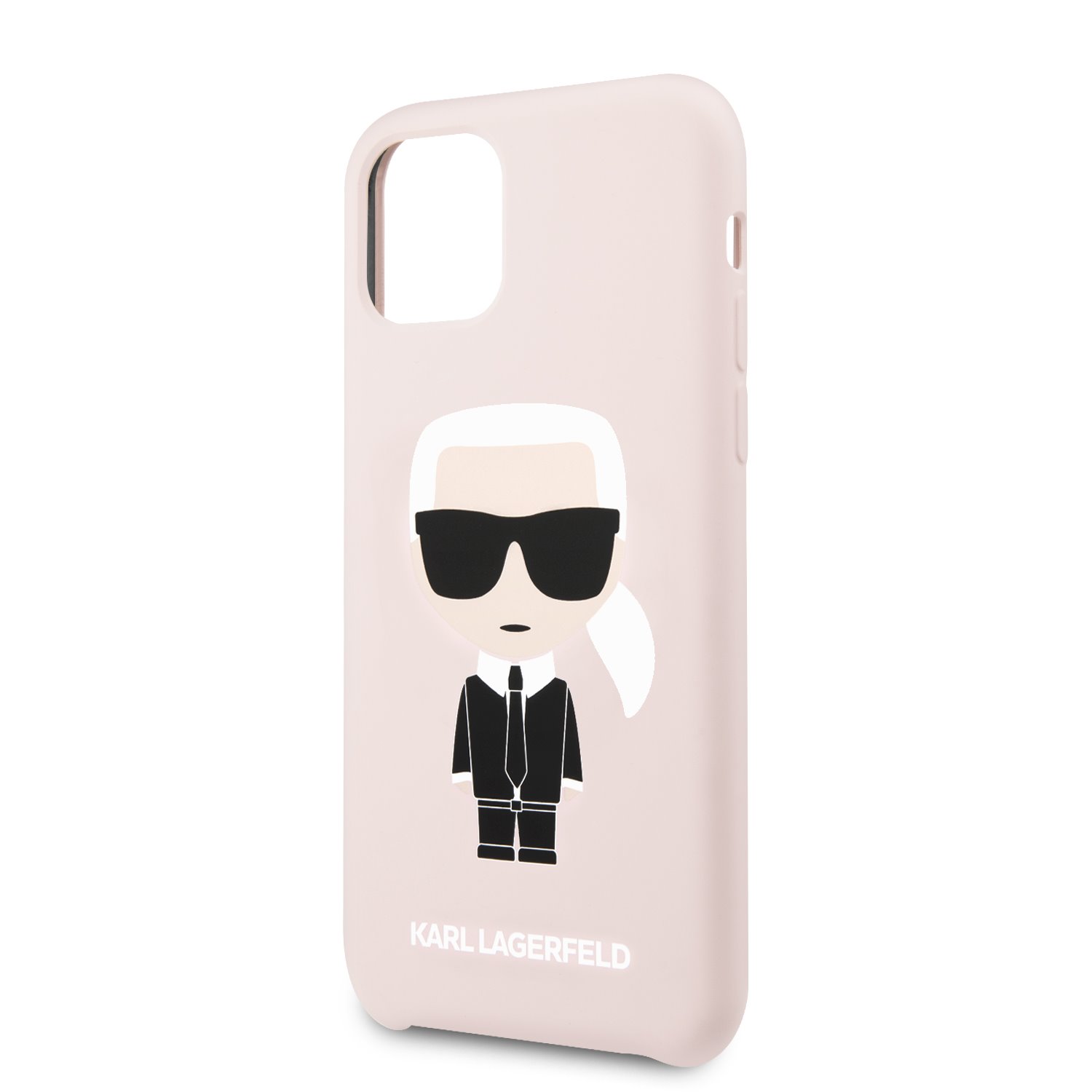 Karl Lagerfeld silikonový kryt KLHCN61SLFKPI Apple Phone 11 pink 