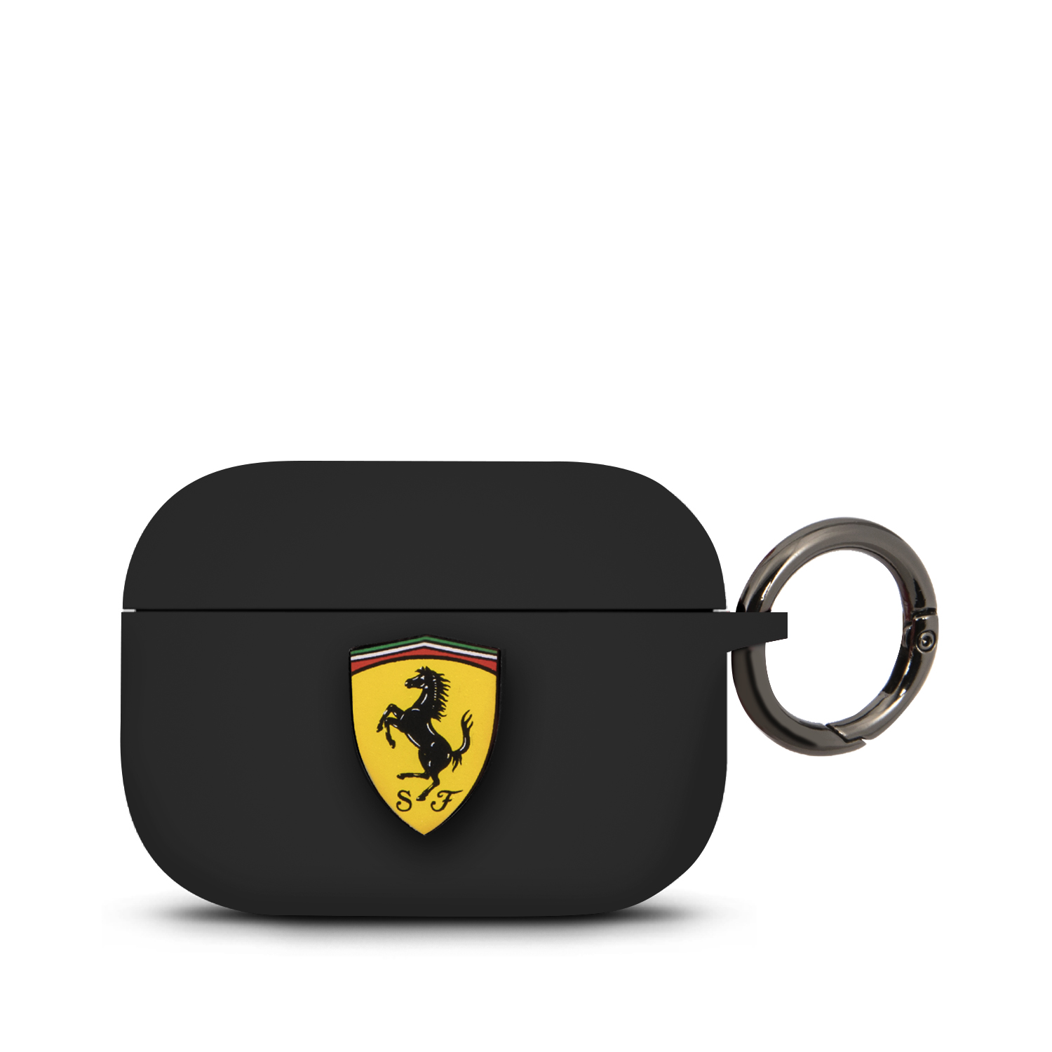 Ferrari Silikonový kryt FEACAPSILGLBK pro Airpods Pro black 