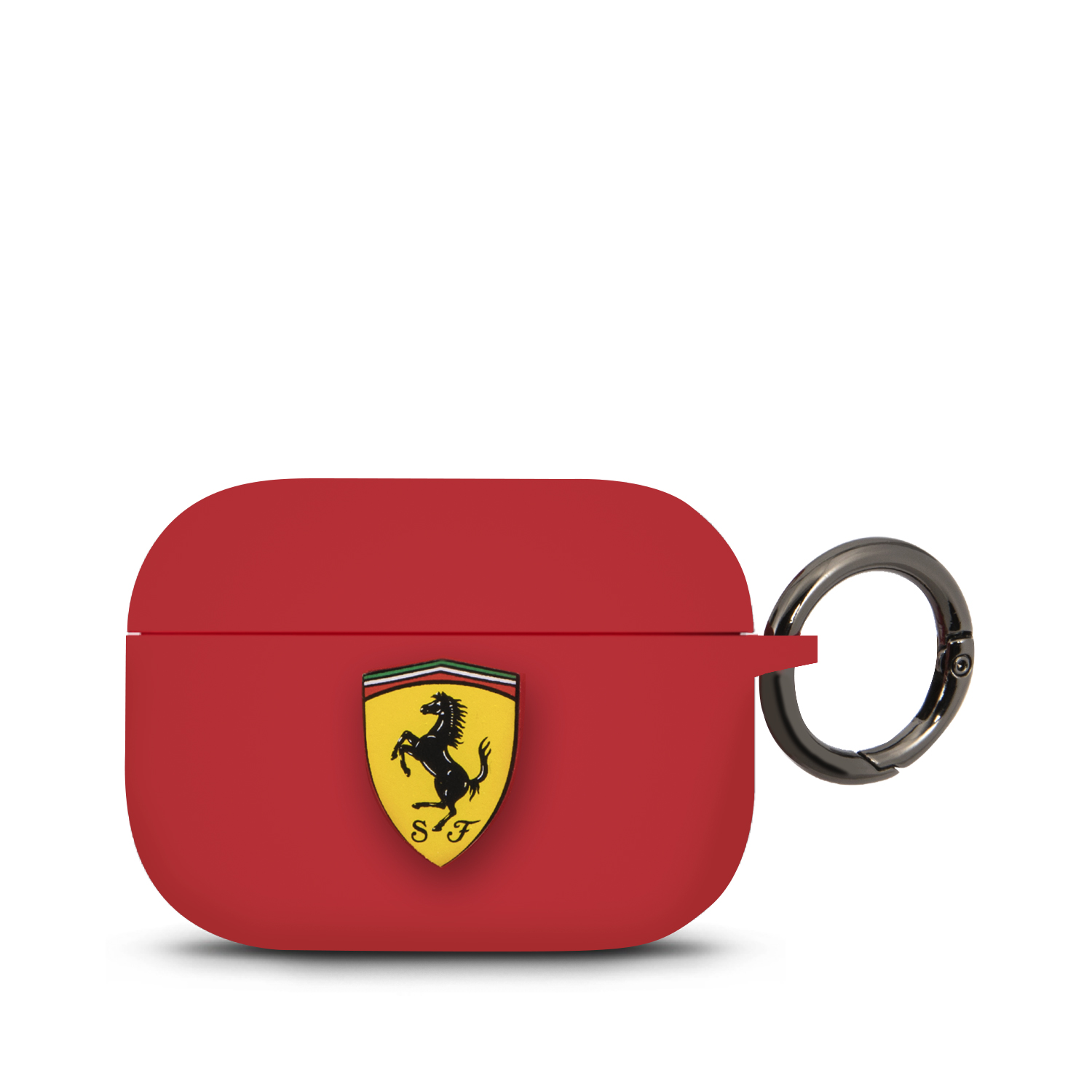 Ferrari Silikonový kryt FEACAPSILGLRE pro Airpods Pro red