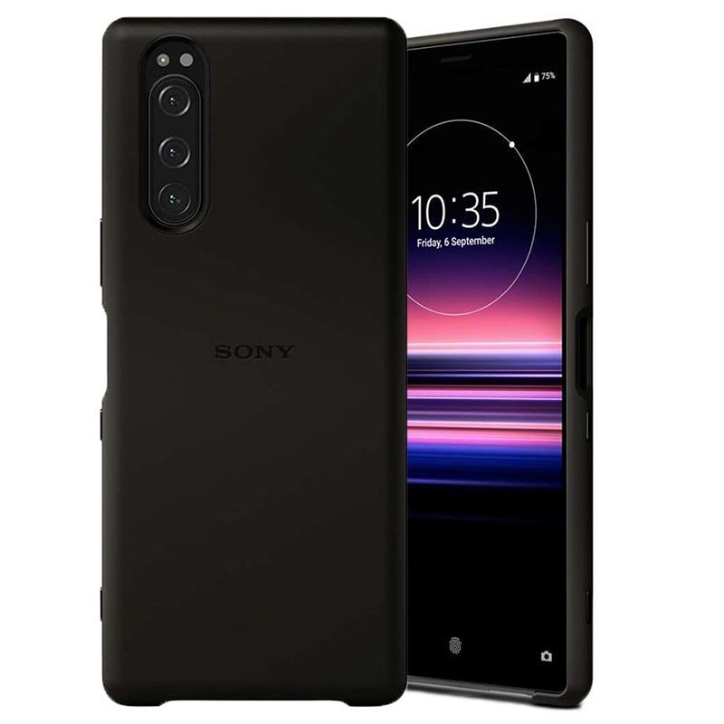 Sony Style SCBJ10 zadní kryt pro Sony Xperia 5 black 