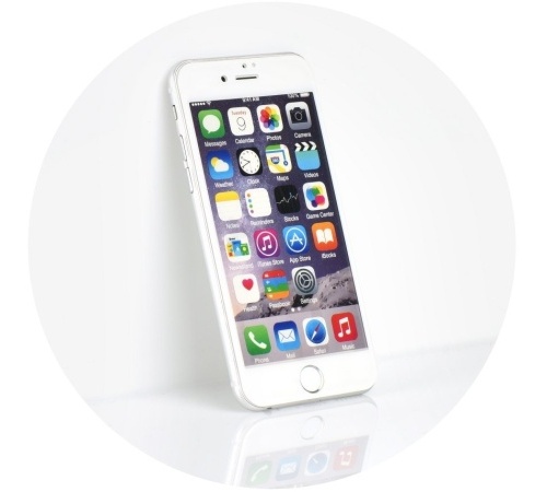 Tvrdené sklo 5D pre Apple iPhone 6, 6S, plné lepenie, biela