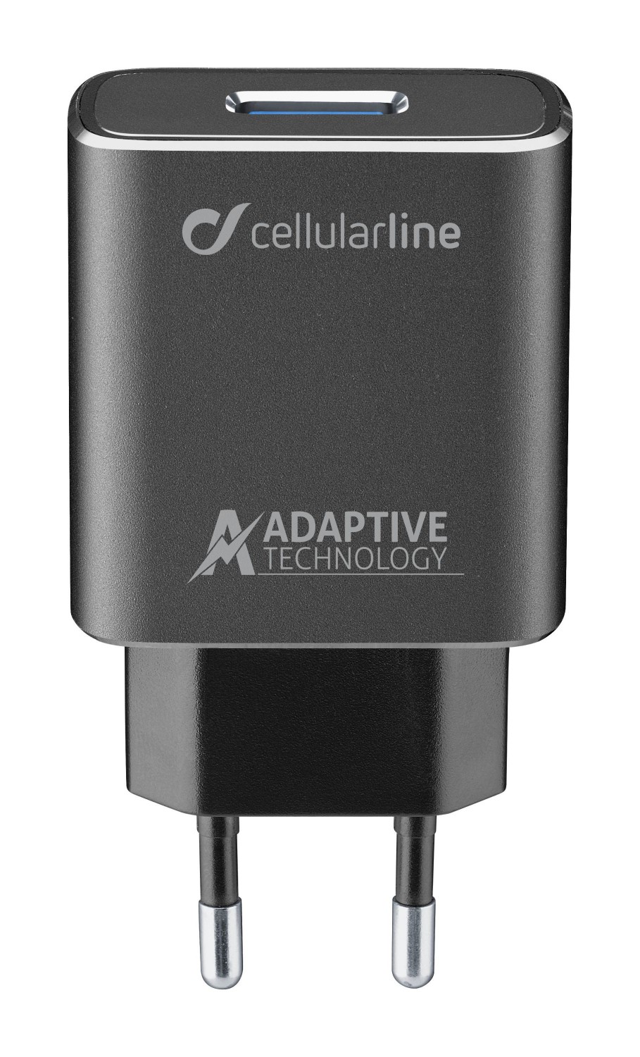 Set USB nabíječky a USB-C kabelu Cellularline Tetra Force 15W, adaptivní nabíjení, černá