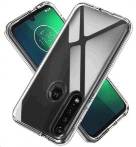 Silikónové puzdro pre Motorola G8 Power Lite, transparentná