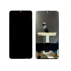 LCD + dotyk + predný kryt pre Xiaomi Redmi Note 8T, black
