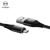 Datový kabel Mcdodo Storm Series Micro USB Magnetic Cable, 1.2m, černá