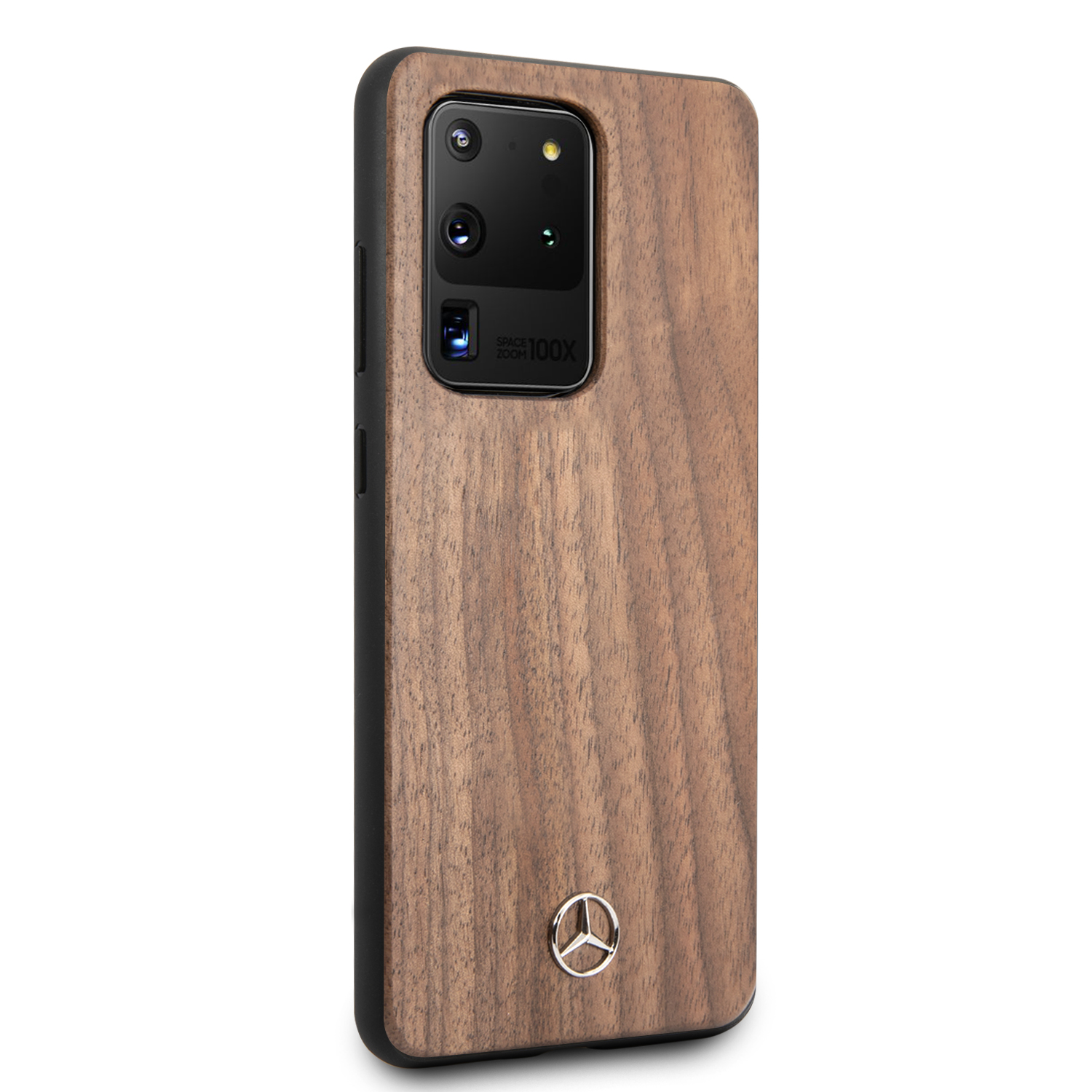 Mercedes Wood Zadní kryt MEHCS69VWOLB pro Samsung Galaxy S20 Ultra brown