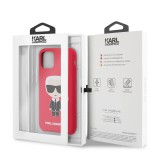 Karl Lagerfeld Iconic Body zadní kryt KLHCN58SLFKRE Apple iPhone 11 Pro red 