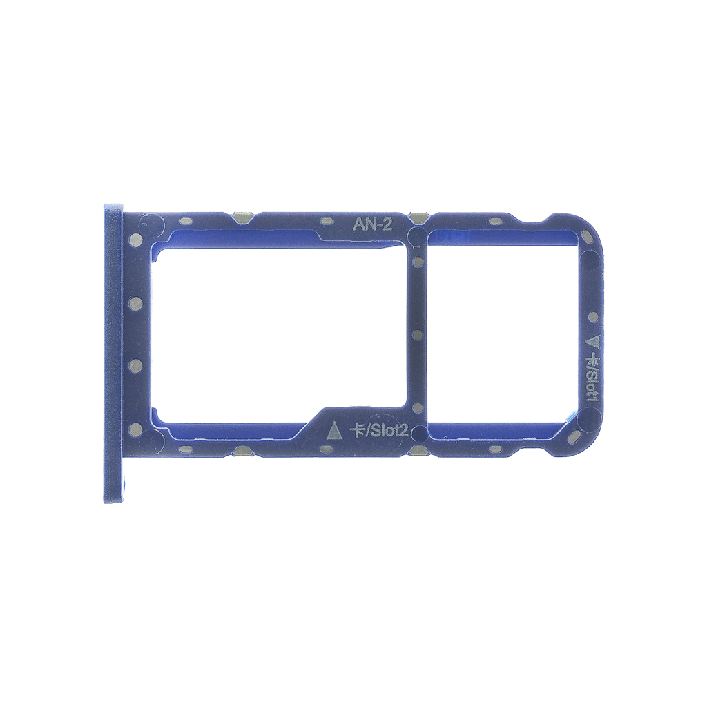 Huawei P20 Lite Držiak SIM / pam.karty Blue (Service Pack)