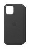 Apple Leather flipové pouzdro MX062ZM/A pro Apple iPhone 11 Pro black 