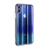 Zadní kryt Baseus Aurora Case pro Apple iPhone XS Max, modrá 