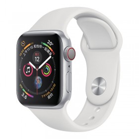 Silikónový remienok COTEetCI Silicone Sports Band pre Apple Watch 42 / 44mm, biela