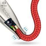 Datový kabel Mcdodo Excellence Series Lightning, 1.8m, červená