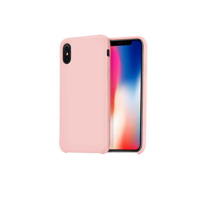 Silikonové pouzdro Hoco Pure Series Protective Case pro Apple iPhone XS Max, růžová