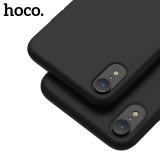 Silikonové pouzdro Hoco Pure Series Protective Case pro Apple iPhone XR, černá