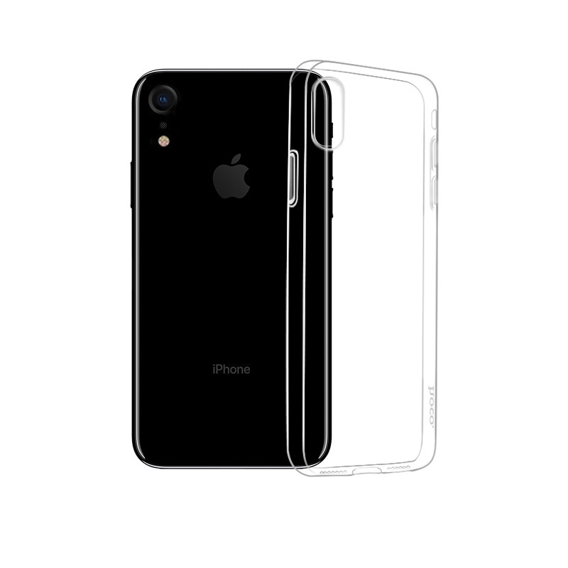 Silikonové pouzdro Hoco Light Series Case pro Apple iPhone XR, transparentní