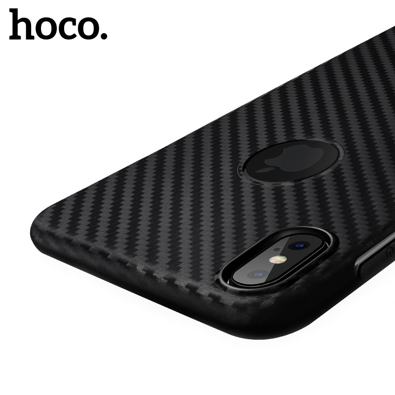 Ochranné pouzdro Hoco Delicate Shadow Series Protective Case pro Apple iPhone XS Max, černá