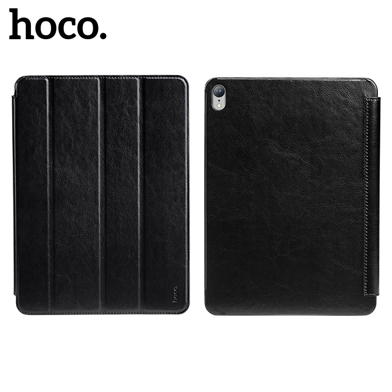 Flipové pouzdro Hoco Crystal Series protective case pro iPad Pro 11, černá