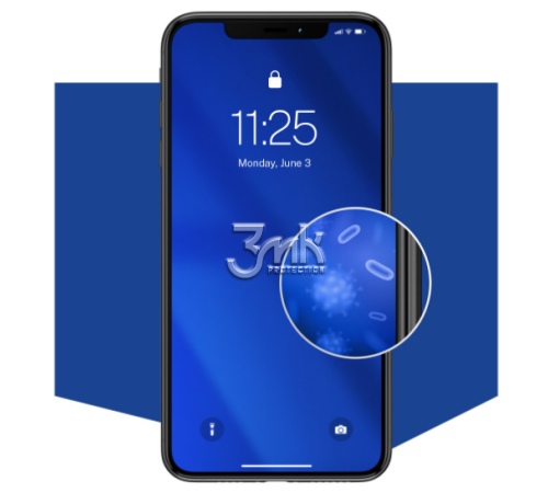 Ochranná antimikrobiálne 3 mastných kyselín fólia SilverProtection pre Huawei Mate 30 Pro