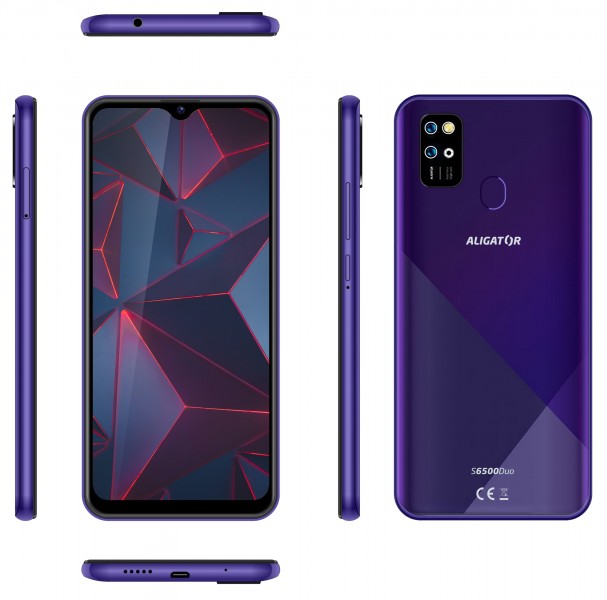 ALIGATOR S6500 Duo Crystal 32GB fialový