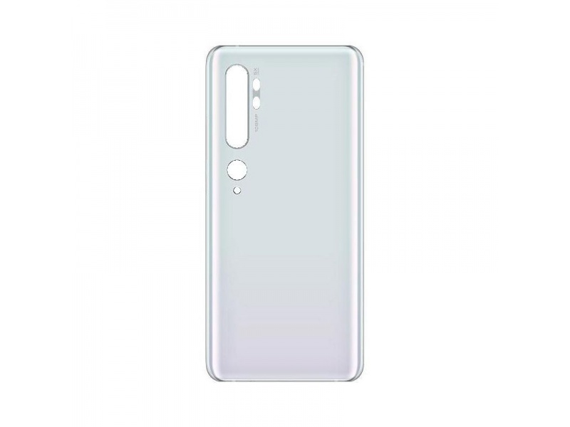 Zadný kryt batérie pre Xiaomi Mi Note 10, glacier white