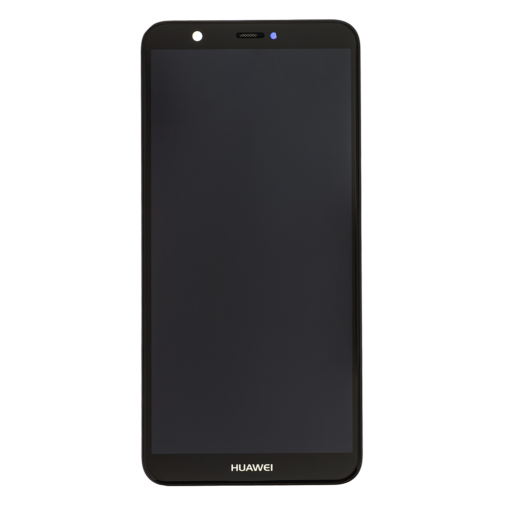LCD + dotyk + přední kryt pro Huawei P Smart Pro, black ( Service Pack )
