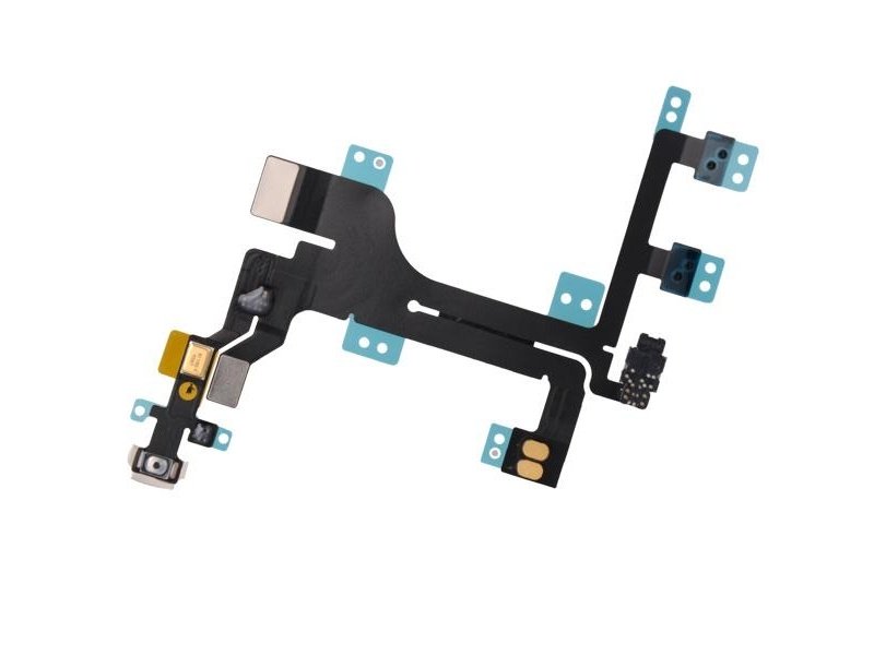 Tlačidlo zapnutia + tlačidlá hlasitosti Flex kábel pre Apple iPhone 5C