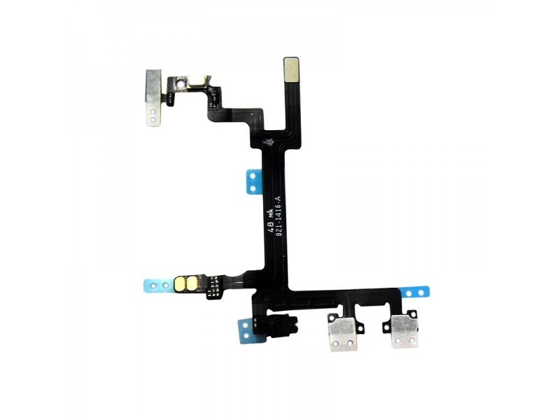 Zapínacie tlačidlo + tlačidlá hlasitosti Flex kábel pre Apple iPhone 5