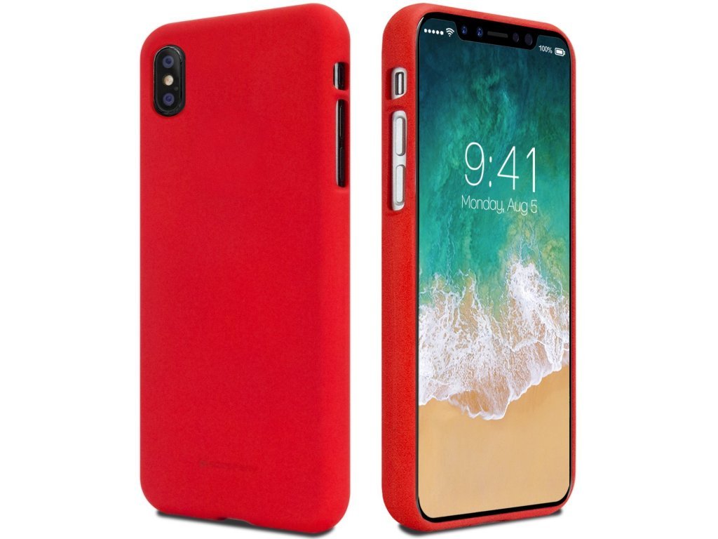 Zadní pouzdro Mercury Soft Feeling pro Apple iPhone 12 Max Pro, červená
